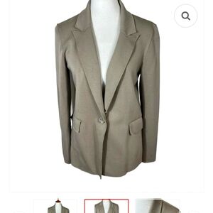 Blazer de Jersey Grueso Elástico en color Tostado de Anthropologie Maison